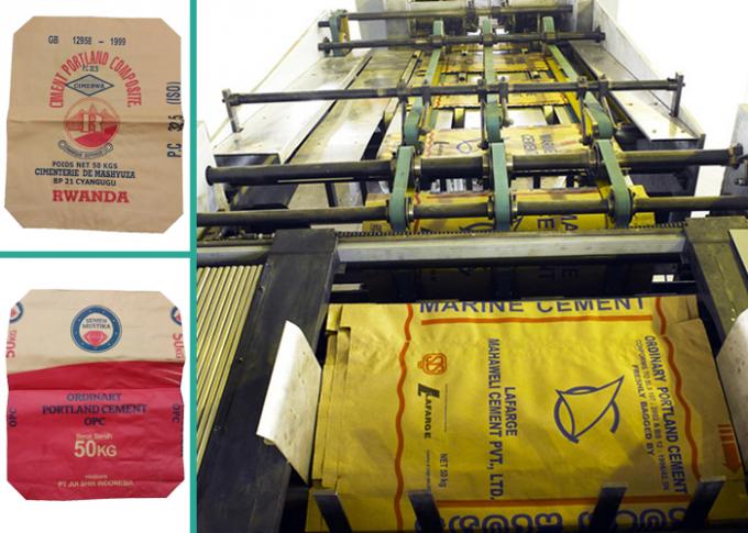 Cemento automatico pieno o sacco di carta dei prodotti chimici che fa le macchine/macchinario/linea di produzione