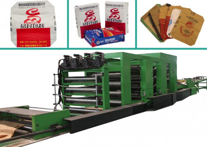 Sacco di carta movente inferiore dell'alimento sincrono della cinghia producendo linea sacchi di carta del grano che fanno macchina