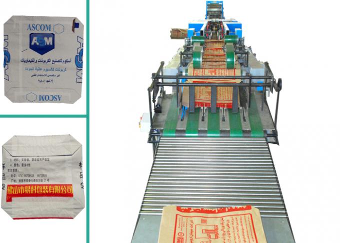 Il sacco di carta del cemento automatico di Kraft che fa la macchina, alimentazione animale insacca la linea di produzione