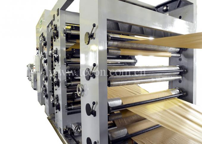 Sacco di carta economizzatore d'energia automatico pieno che forma macchina con stampa di Flexo