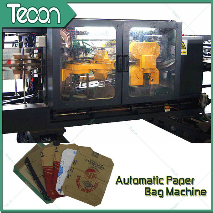 Sacco di carta con comando a motore elettrico che forma macchina con stampa di Flexo di quattro colori
