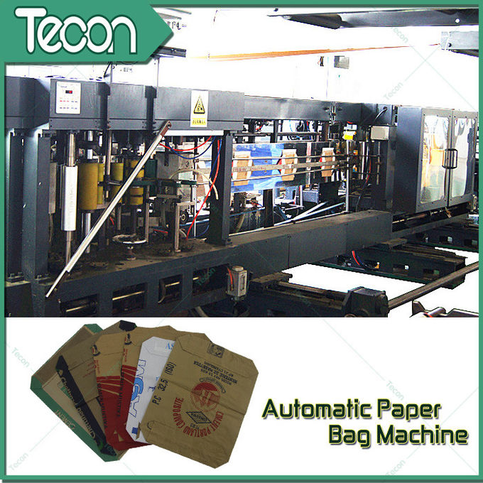 Sacco di carta con comando a motore elettrico che forma macchina con stampa di Flexo di quattro colori