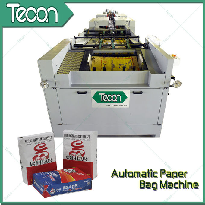 Sacco di carta automatico di altezza dei 3 tester che fa macchina con una stampante a colori due & quattro