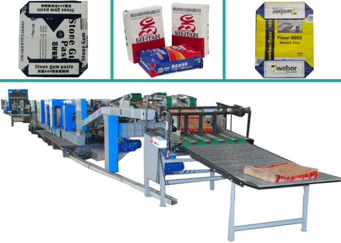 Macchina automatica di Bottomer per il sacco di carta del cemento, del prodotto chimico o dell'alimento che fa macchinario