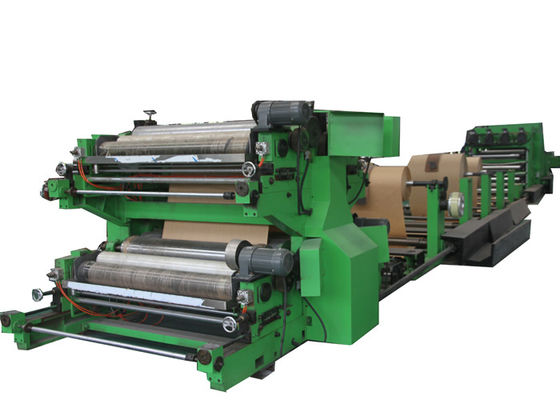 Motor - driven Sack Making Machine For Chemical Powder Bag , Paper Bag Machinery