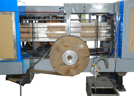 Motor - driven Sack Making Machine For Chemical Powder Bag , Paper Bag Machinery